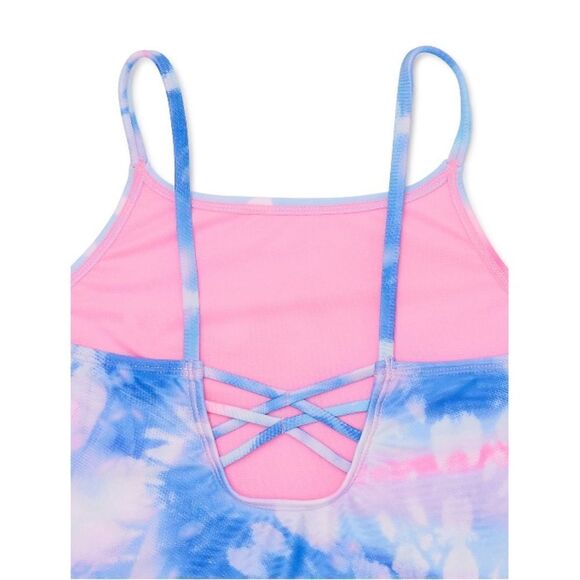 Girls Flounce Bikini & Unicorn One Piece Swimsuit Bathing Suit 2-Pack XL Plus - Picture 11 of 11